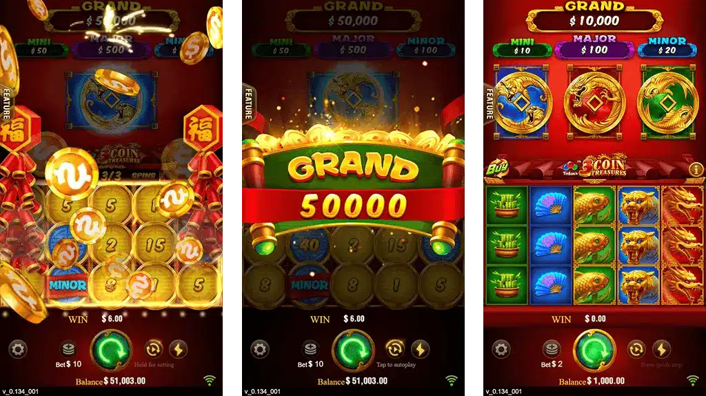 3 Coins Up12 Bonus